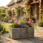 Basalt Planter 30x60x20